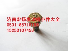 61500080090,M6喷油器空心螺栓,济南耀顺汽车配件有限公司（重汽、潍柴发动机小件专卖）