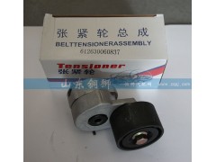 612630060837,涨紧轮总成,山东铜狮汽车零部件有限公司