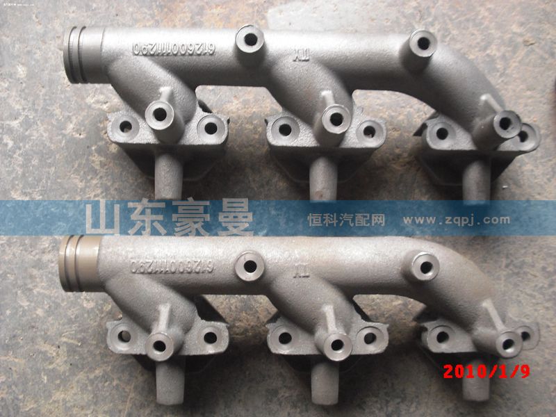,1290前排气歧管,山东豪曼汽车配件有限公司