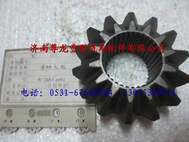 81.35106.0042,陕汽德龙半轴齿轮,济南尊龙(原天盛)陕汽配件销售有限公司