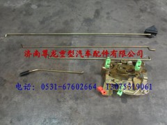 PDZ1643340030,陕汽德龙F3000左车门锁结构,济南尊龙(原天盛)陕汽配件销售有限公司