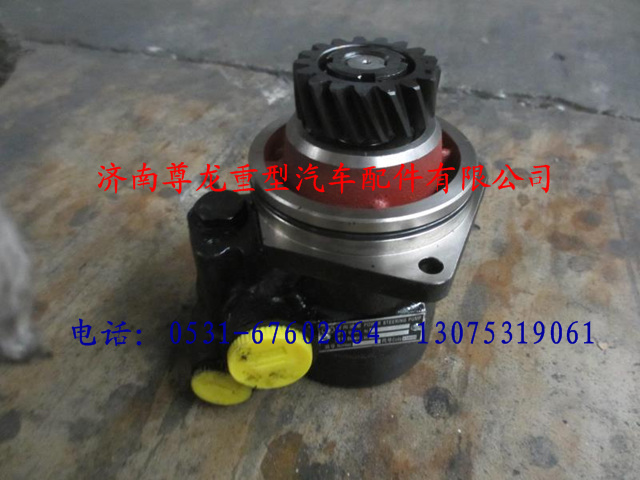 DZ9100130010,陕汽德龙转向油泵,济南尊龙(原天盛)陕汽配件销售有限公司