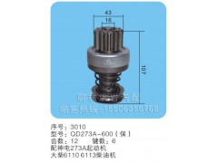 QDJ273A-600序号3010,马达齿轮,聊城市洪岩汽车电器有限公司