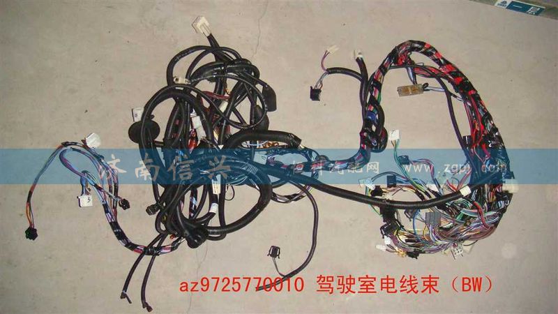 AZ9725770010,驾驶室电线束（BW）,济南信兴汽车配件贸易有限公司