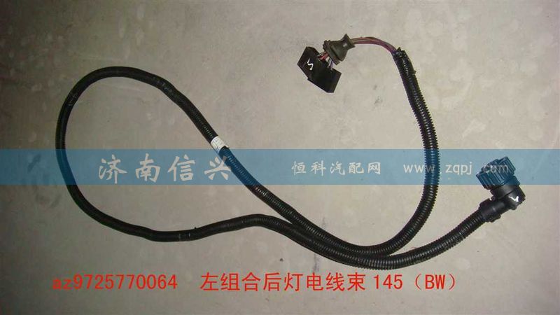 AZ9725770064,左组合后灯电线束140（BW）,济南信兴汽车配件贸易有限公司