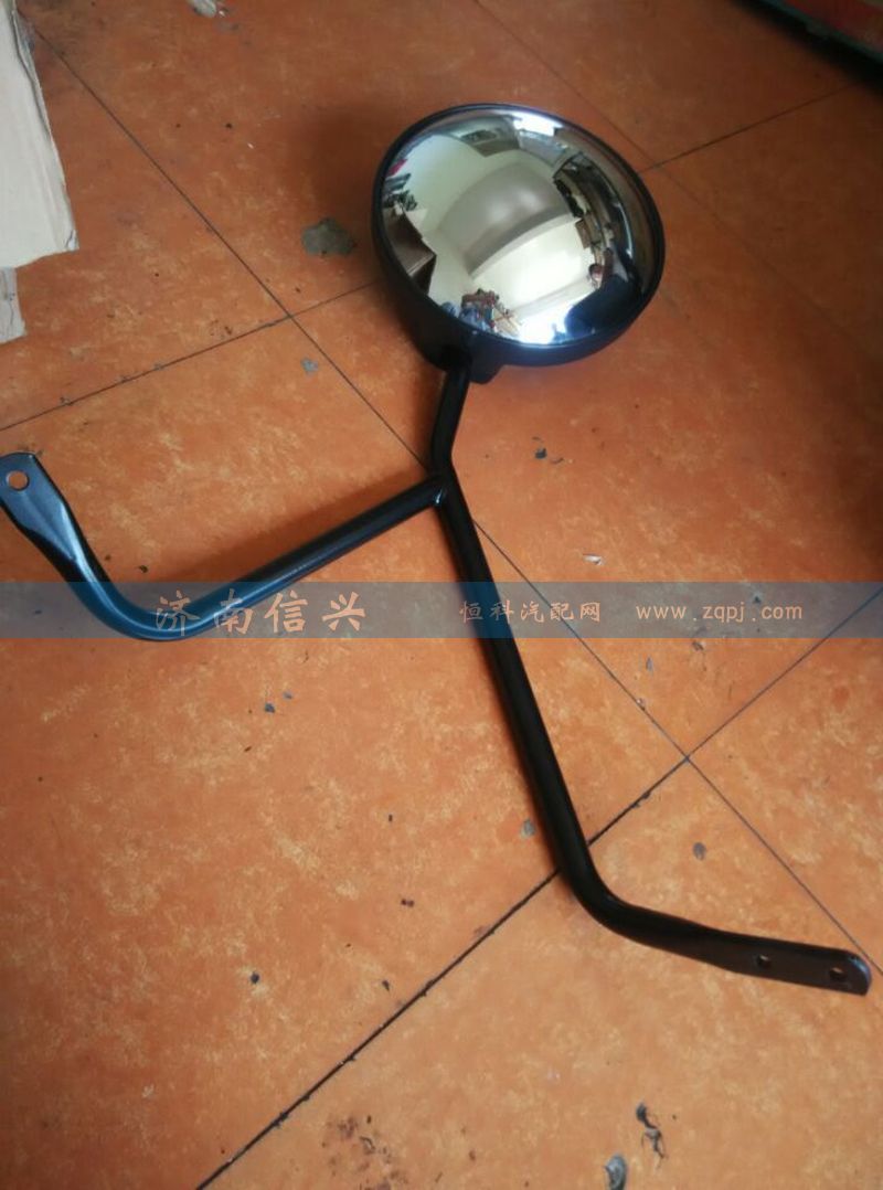 WG1682777015,前下视镜总成(D7B带支架),济南信兴汽车配件贸易有限公司
