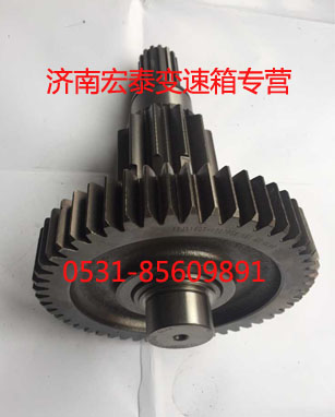 12JS160T-1707050,付箱加长中间轴焊接总成,济南宏泰变速箱专营店