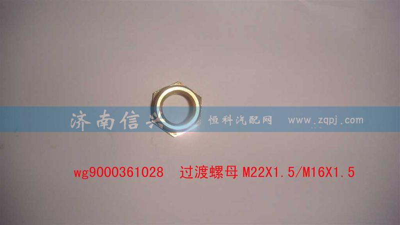 WG9000361028,过渡螺母,济南信兴汽车配件贸易有限公司