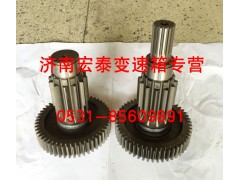 12JS160T-1707047,副箱中间轴焊接总成,济南宏泰变速箱专营店