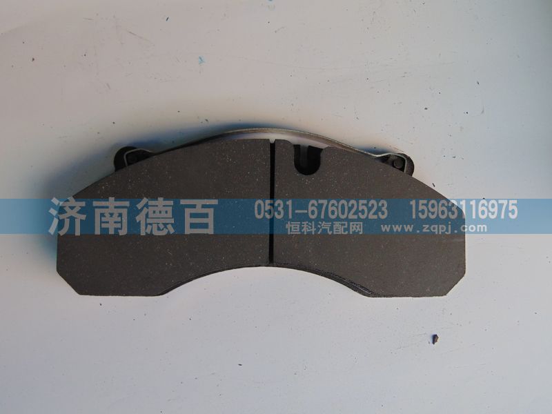 ,豪沃A7碟刹刹车片,济南德百汽车配件厂