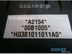 H0381011011A0,组合仪表总成,北京远大欧曼汽车配件有限公司