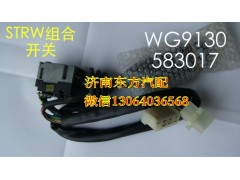 WG9130583017,组合开关(SW),济南东方重汽配件销售中心