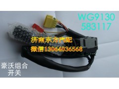 WG9130583117/1,组合开关(HW_08款),济南东方重汽配件销售中心