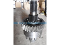 AZ9981320136,重汽豪沃AC16轴间差速器总成,济南重卡德曼配件有限公司