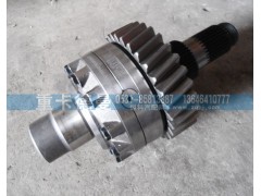 AZ9981320136,重汽豪沃AC16轴间差速器总成,济南重卡德曼配件有限公司