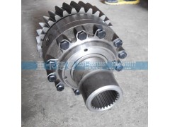 AZ9981320136,重汽豪沃AC16轴间差速器总成,济南重卡德曼配件有限公司