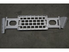 DZ13241240940,铸铝铰链式右下台阶总成,济南尊龙(原天盛)陕汽配件销售有限公司