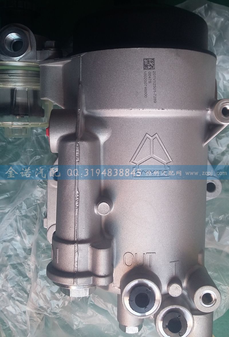 201V12501-7289  燃油濾清器(不帶加熱器)/201V12501-7289