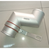 重汽HOWO中冷器出气钢管WG9731530147