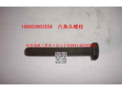 90003802558,六角头螺栓,济南瑞隆工贸重卡动力专营