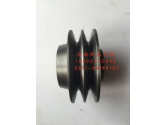 61400060161,潍柴WD615欧二发动机两槽正心涨紧轮总成, 济南鲁柴动力商贸有限公司