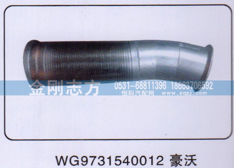 WG9731540012,挠性软管豪沃,济南金刚志方商贸有限公司