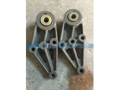 WG9725520079,曼桥前簧后支架总成,济南信达重汽配件有限公司