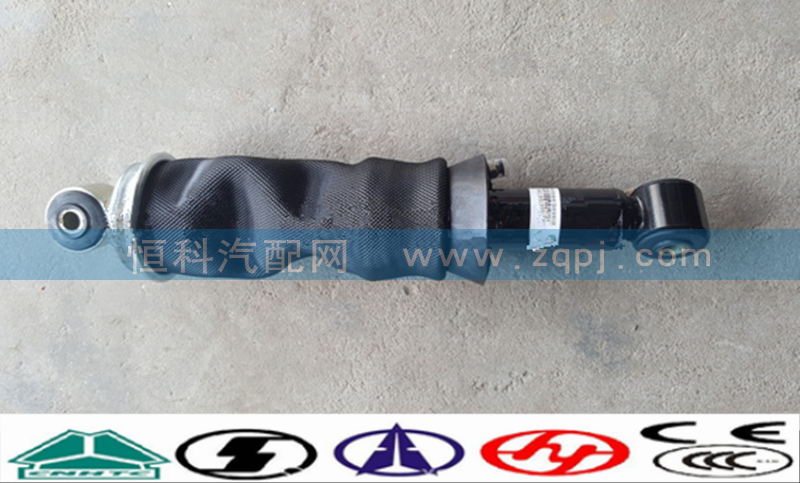 WG1664440068,HOWO驾驶室后空气弹簧减震器,济南嘉磊汽车配件有限公司(原济南瑞翔)