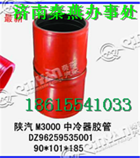 DZ96259535001,中冷器胶管,济南凯尔特商贸有限公司