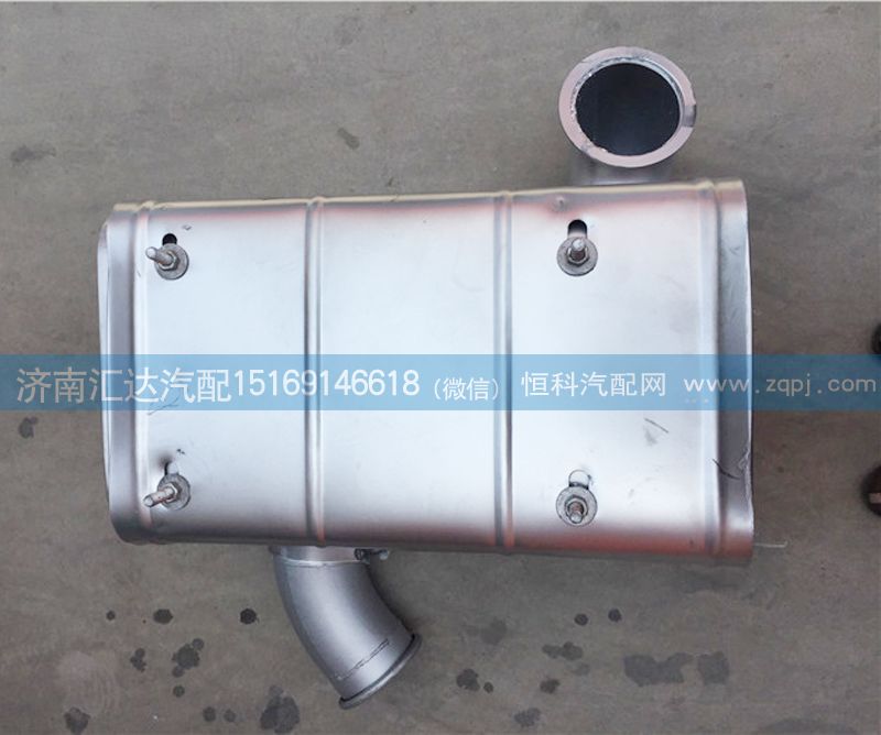 德龙f3000消声器总成,德龙f3000档杆总成 陕汽德龙f3000内排消声器总成dz954001150
