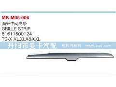 81611500124,面板中网亮条,丹阳市曼卡汽车部件有限公司