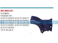 81615100475,叶子板,丹阳市曼卡汽车部件有限公司