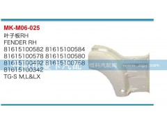 81615100582,叶子板,丹阳市曼卡汽车部件有限公司