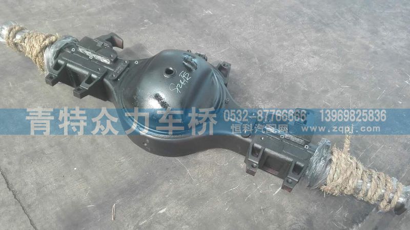 欧曼轻量化自卸车qt457s124青特车桥
