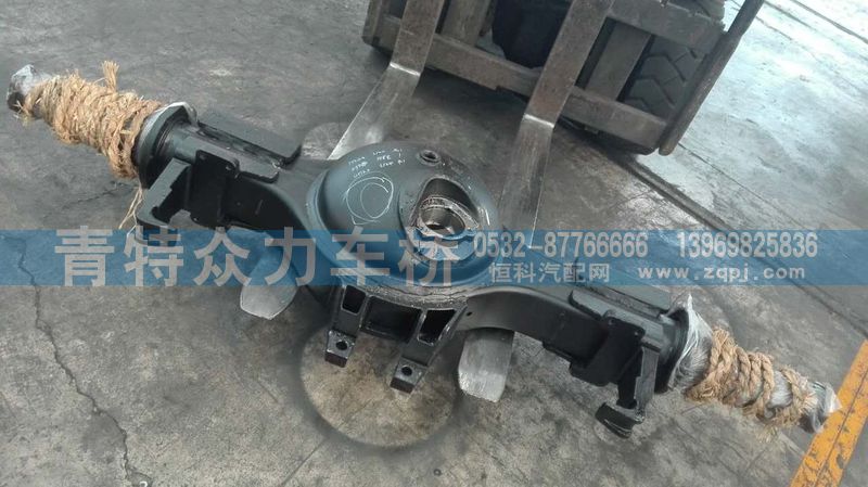 青特车桥457车桥中桥壳/欧曼轻量化自卸车qt457s124
