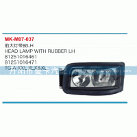 前大灯带皮81251016461，81251016471