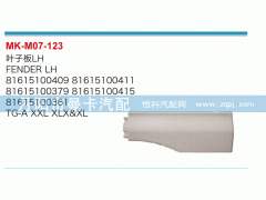 81615100409,叶子板,丹阳市曼卡汽车部件有限公司