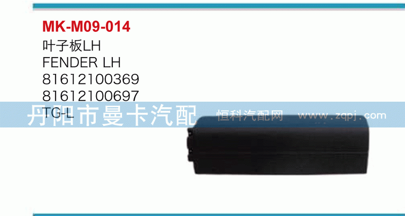 叶子板81612100369,81612100697