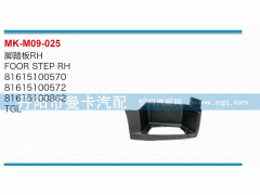 81615100862,脚踏板,丹阳市曼卡汽车部件有限公司