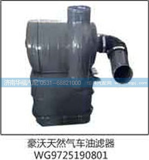 豪沃天然氣車油濾器WG9725190801/WG9725190801