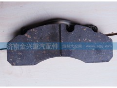 WG9100443050,前碟刹摩擦制动片总成,济南联乐汽车零部件有限公司