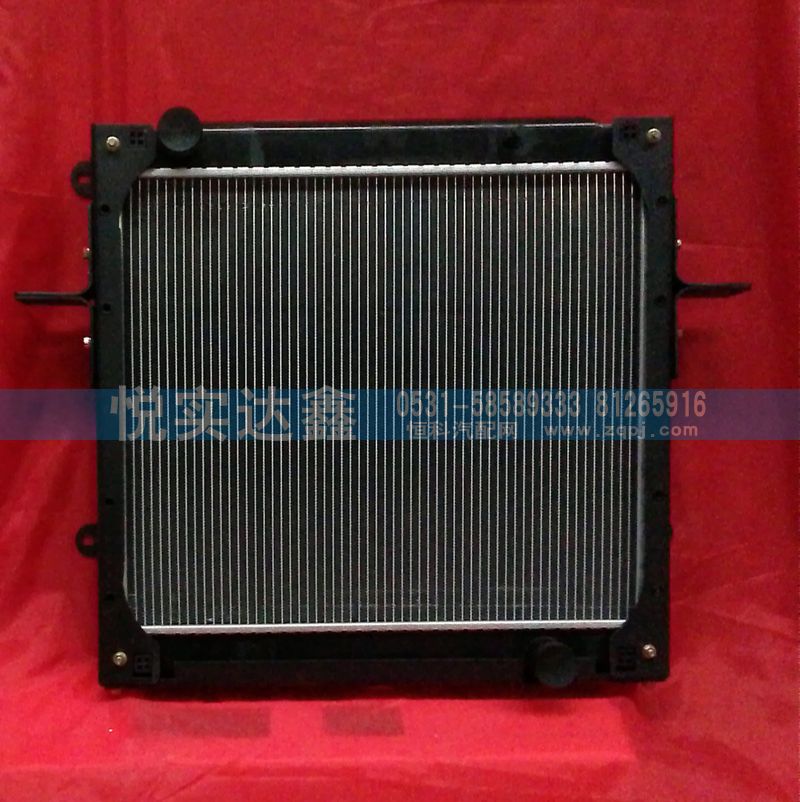 10U,10U水箱散热器铝塑上左45下右45,山东傲盛汽车配件有限公司