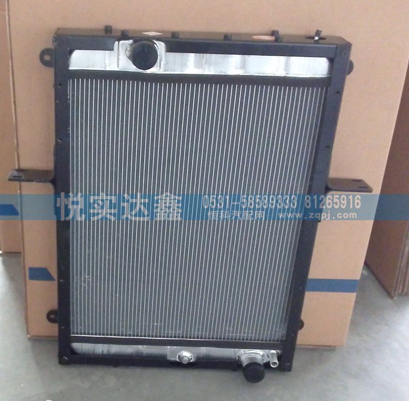,水箱散热器46B高860宽620上左50下右50吊耳离地520,山东傲盛汽车配件有限公司