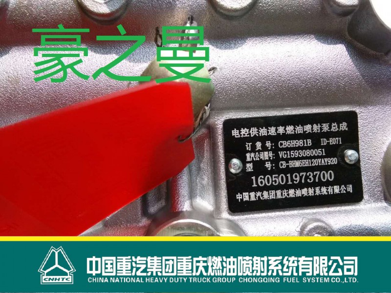 HG1524089003,喷油泵总成,杭州豪之曼汽车配件