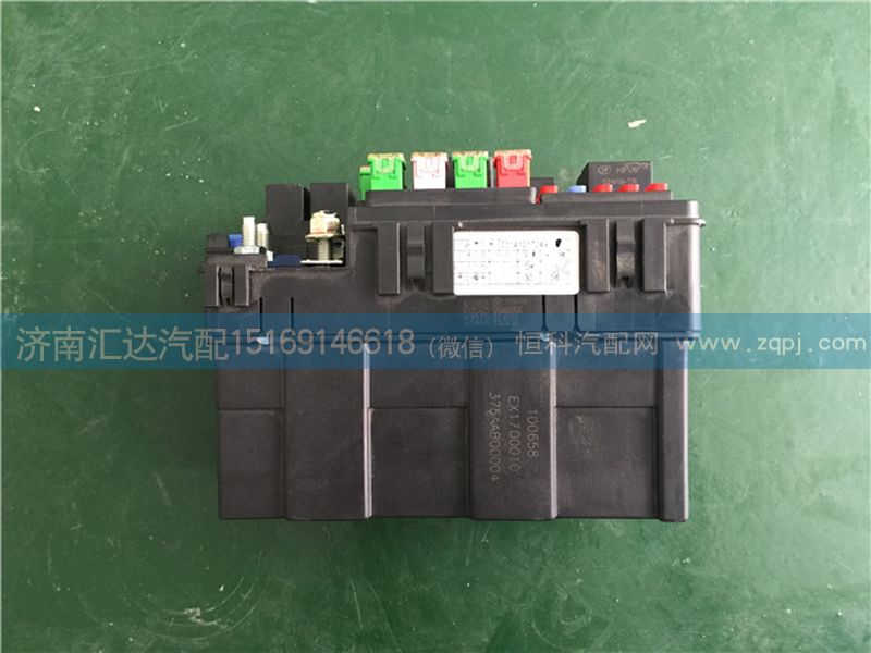 375AAB00004,大运重卡底盘控制盒主体结构 大运重卡电源保险盒总成,济南汇达汽配销售中心