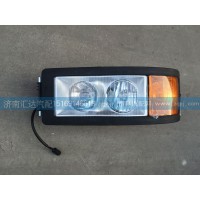 重汽豪卡原厂前大灯总成 豪卡专用前大灯