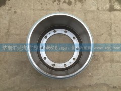 重汽豪沃后制动鼓 金王子 豪卡 豪运双金属后制动鼓图2