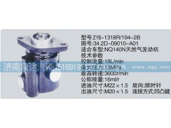 34.2D-09010-A01,转向泵,济南泉达汽配有限公司