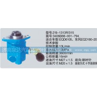 轉(zhuǎn)向泵3406B88-001-794濟(jì)南泉達(dá)汽配
