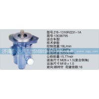 轉(zhuǎn)向泵13038795濟(jì)南泉達(dá)汽配